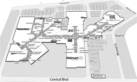 sephora metrotown map
